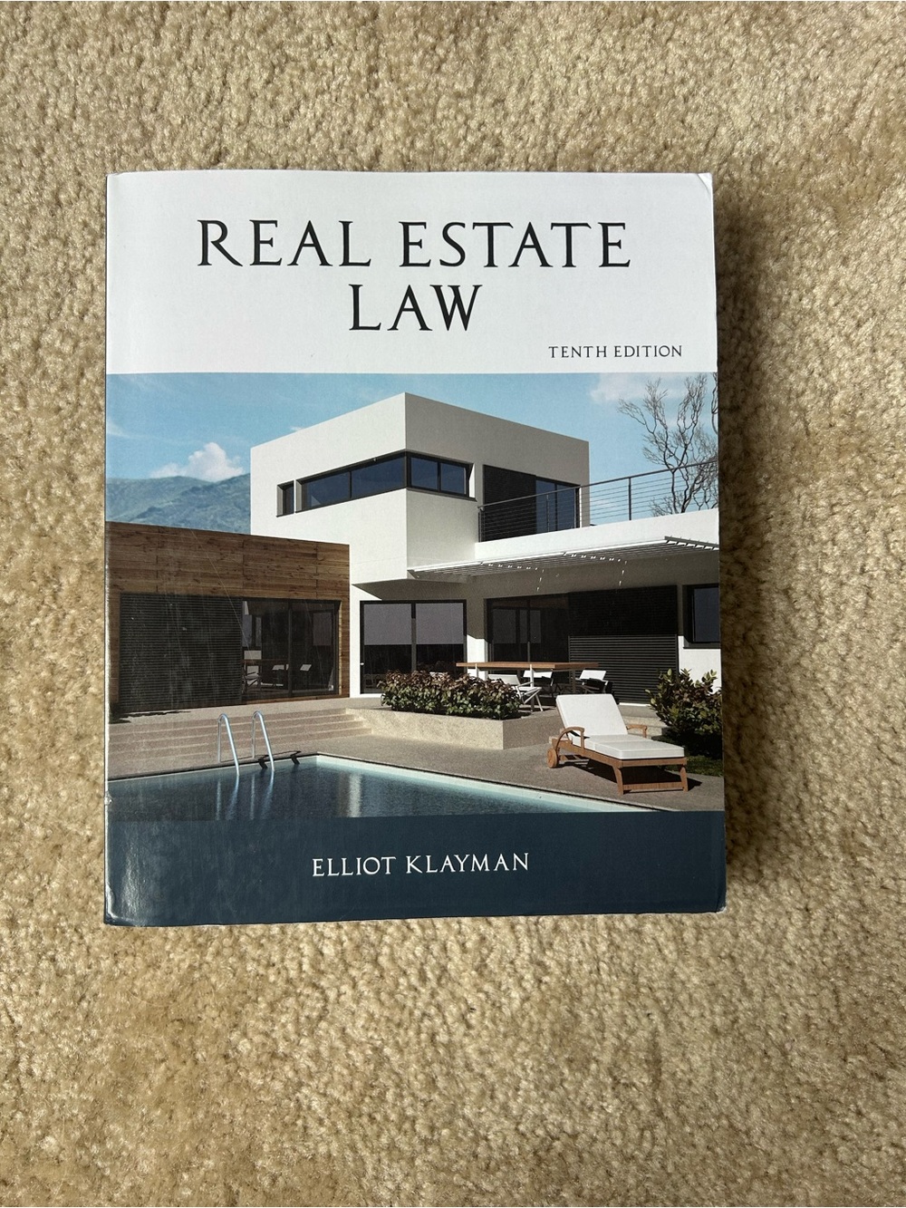 Real Estate Law Textbook by Elliot Klayman - BRAND NEW